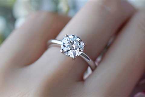 Choose a Lab Diamond Solitaire Engagement Ring