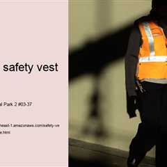 customized safety vest singapore