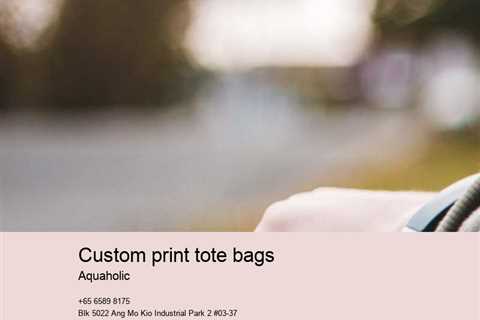 custom tote bag