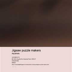 jigsaw puzzle makers