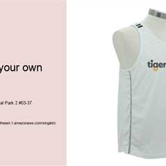 customize your own singlet