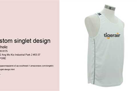 custom singlet design